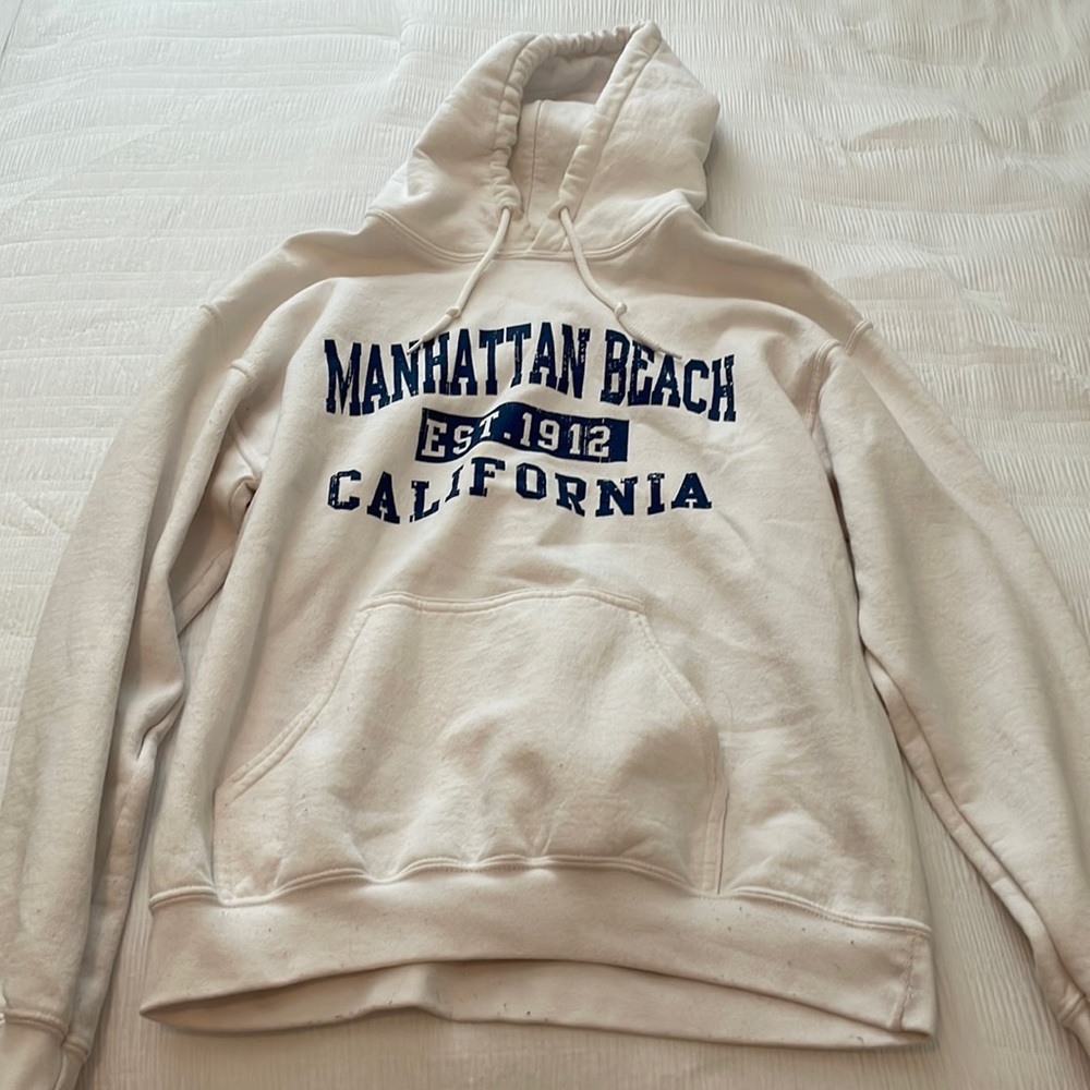 White hoodie